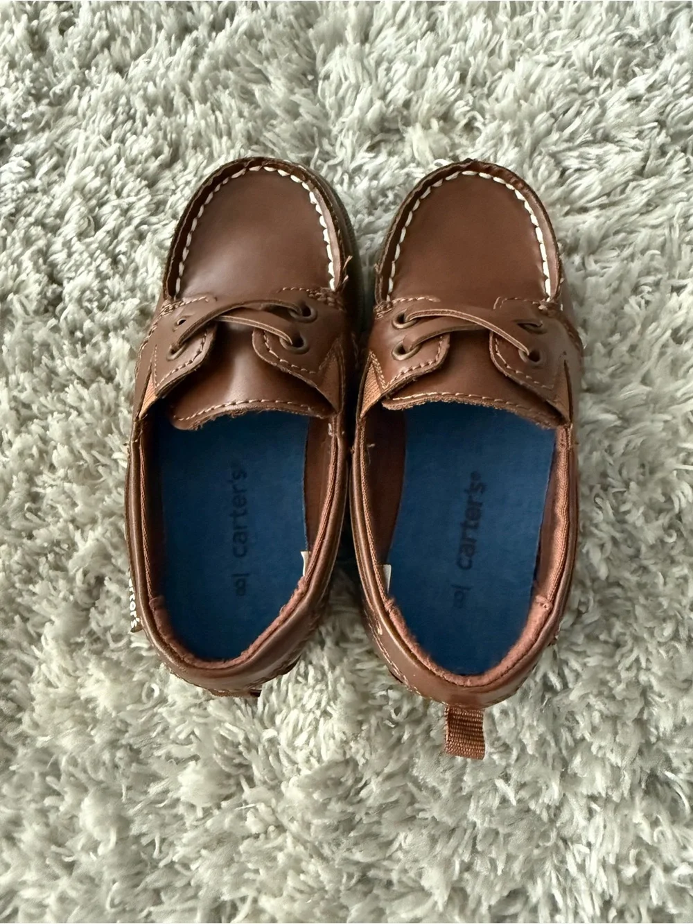 Carter's Brown Boat Shoes for Kids